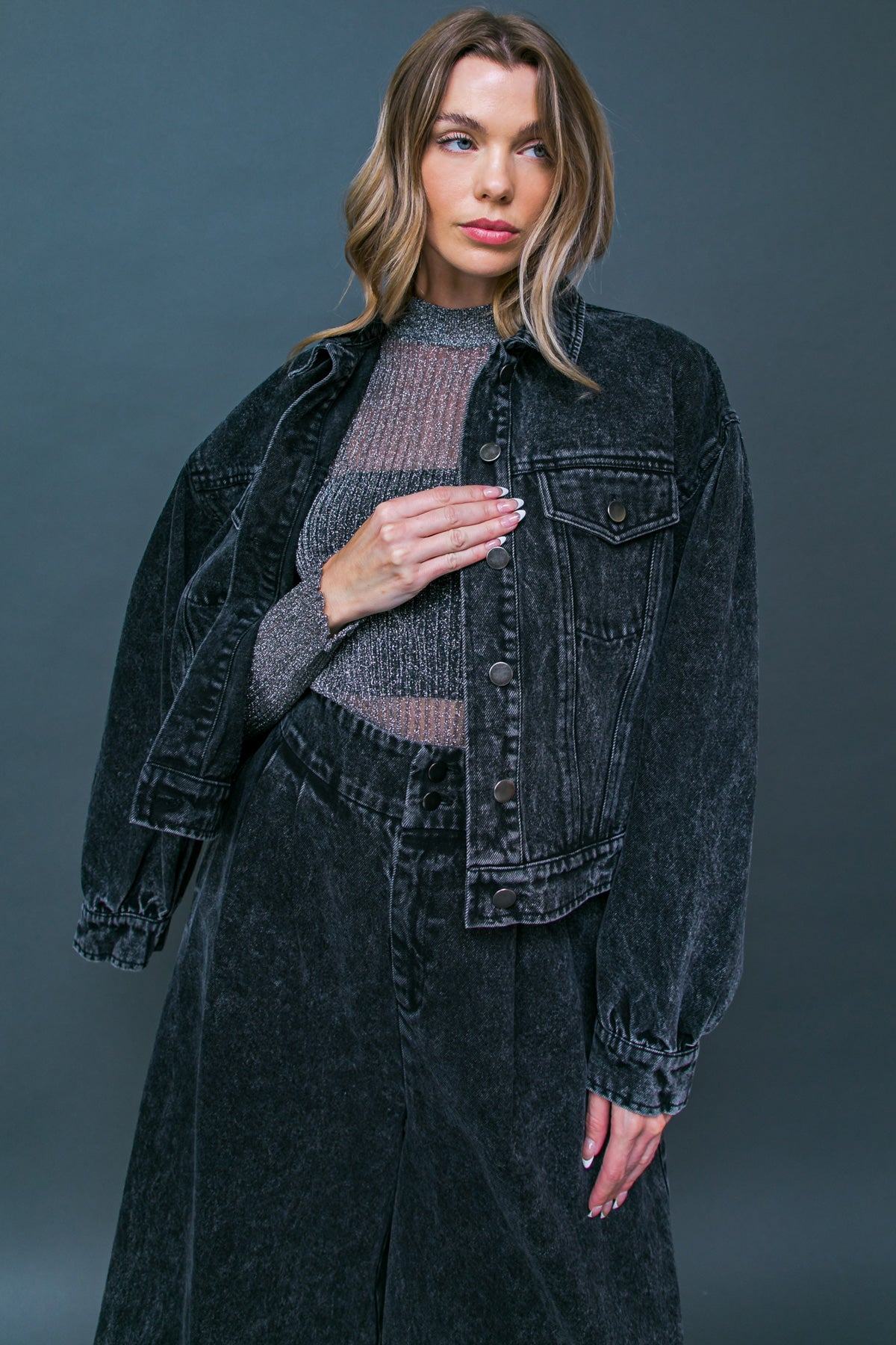 SEE YOU GO DENIM JACKET Flying Tomato